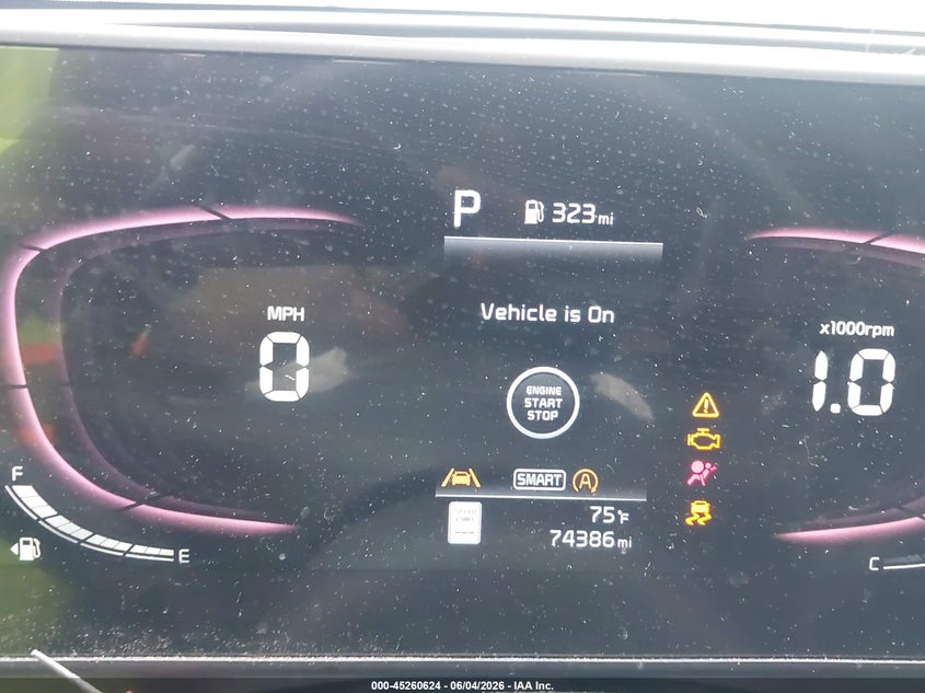 2023 Kia Sportage VIN 5XYK6CAF4PG097638 IAAI salvage auction — FRONT END, Salvage Title, sold $7,200 on 2026-08-22 (photo 7)