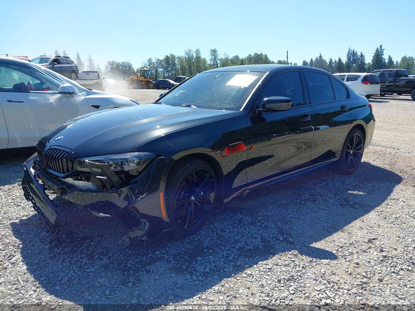 2024 BMW 3er VIN 3MW89FF03R8E43956 IAAI salvage auction — FRONT END, Salvage Title, sold $13,700 on 2026-07-29 (photo 2)