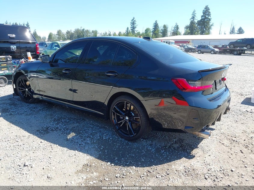 2024 BMW 3er VIN 3MW89FF03R8E43956 IAAI salvage auction — FRONT END, Salvage Title, sold $13,700 on 2026-07-29 (photo 3)