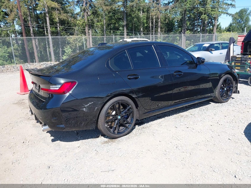 2024 BMW 3er VIN 3MW89FF03R8E43956 IAAI salvage auction — FRONT END, Salvage Title, sold $13,700 on 2026-07-29 (photo 4)