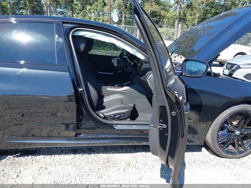 2024 BMW 3er VIN 3MW89FF03R8E43956 IAAI salvage auction — FRONT END, Salvage Title, sold $13,700 on 2026-07-29 (photo 5)