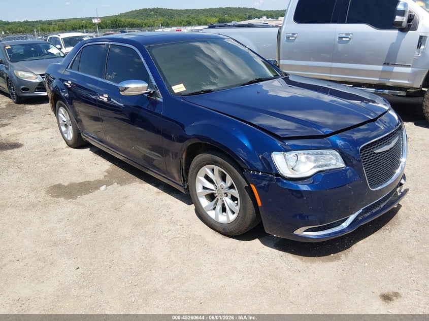 2015 Chrysler 300 VIN 2C3CCAAG1FH739358 IAAI salvage auction — Burn Interior, Salvage Title, sold $1,900 on 2026-08-25 (photo 1)