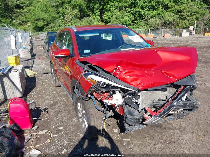 2017 Hyundai Tucson VIN KM8J3CA47HU440120 IAAI salvage auction — FRONT END, Salvage Title, sold $1,700 on 2026-07-16 (photo 1)