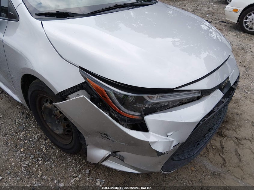 2020 Toyota Corolla VIN JTDDPRAE9LJ057579 IAAI salvage auction — FRONT END, Salvage Title, sold $3,050 on 2026-07-10 (photo 6)