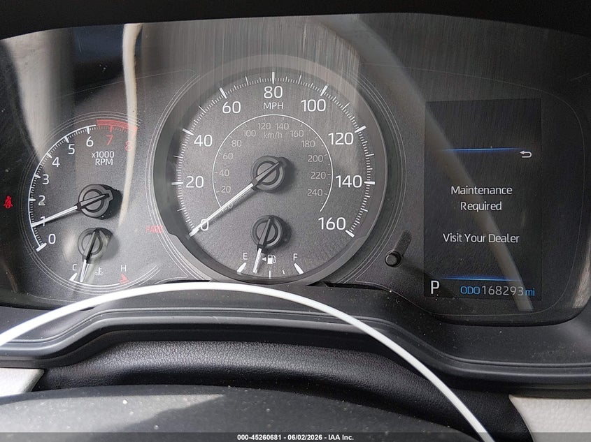2020 Toyota Corolla VIN JTDDPRAE9LJ057579 IAAI salvage auction — FRONT END, Salvage Title, sold $3,050 on 2026-07-10 (photo 7)