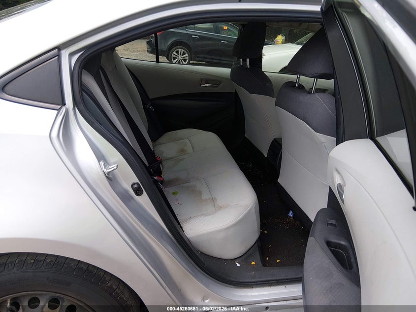 2020 Toyota Corolla VIN JTDDPRAE9LJ057579 IAAI salvage auction — FRONT END, Salvage Title, sold $3,050 on 2026-07-10 (photo 8)