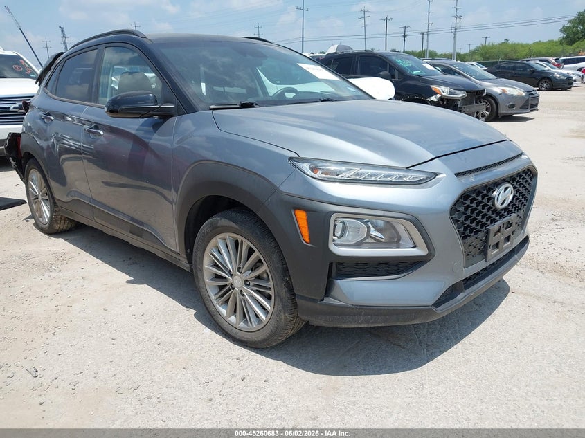 2019 Hyundai Kona VIN KM8K22AA3KU386409 IAAI salvage auction — REAR END, Salvage Title, sold $2,625 on 2026-07-29 (photo 1)
