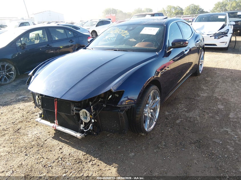 2017 Maserati Ghibli VIN ZAM57RTA6H1248362 IAAI salvage auction — FRONT END, Salvage Title, sold $5,950 on 2026-08-05 (photo 2)