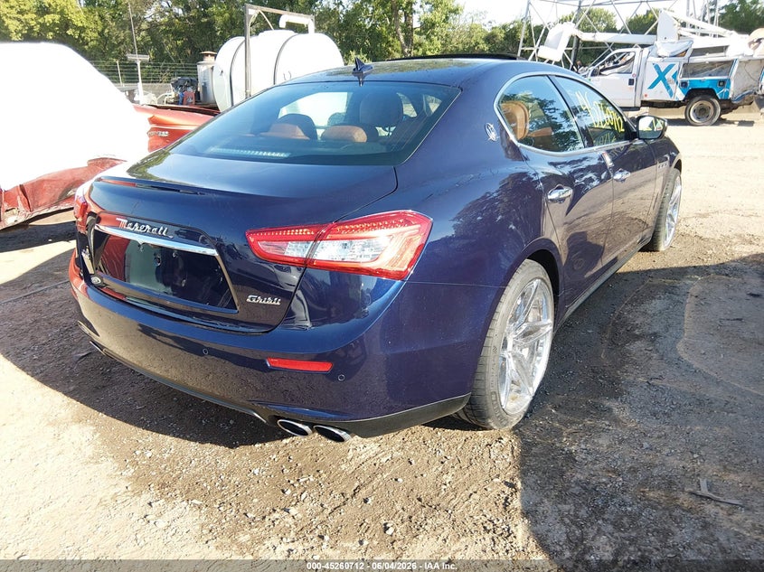 2017 Maserati Ghibli VIN ZAM57RTA6H1248362 IAAI salvage auction — FRONT END, Salvage Title, sold $5,950 on 2026-08-05 (photo 4)