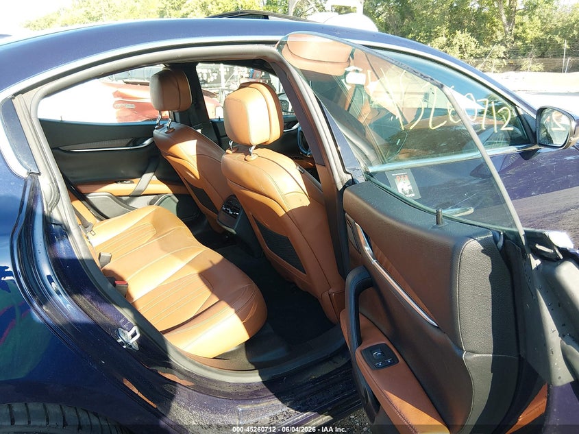 2017 Maserati Ghibli VIN ZAM57RTA6H1248362 IAAI salvage auction — FRONT END, Salvage Title, sold $5,950 on 2026-08-05 (photo 8)