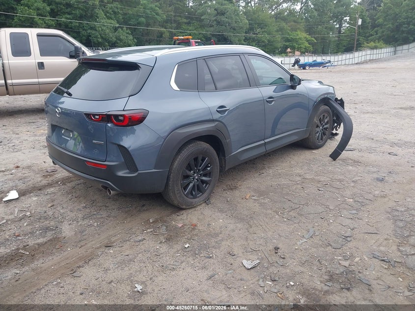 2023 Mazda Cx-50 VIN 7MMVABCM5PN135291 IAAI salvage auction — RIGHT FRONT, Salvage (Georgia), sold $7,600 on 2026-07-29 (photo 4)