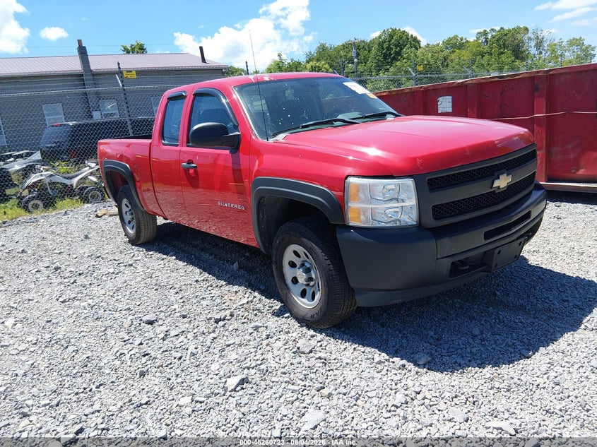 2011 Chevrolet Silverado 1500 VIN 1GCRKPE39BZ351095 IAAI salvage auction — LEFT FRONT, Salvage (West Virginia), sold $1,600 on 2026-07-09 (photo 1)