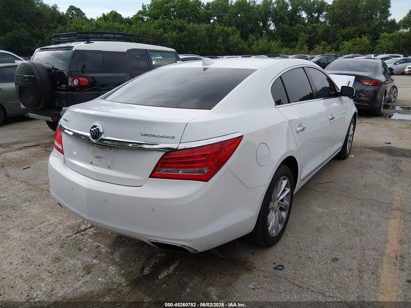 2015 Buick Lacrosse VIN 1G4GD5G3XFF229433 IAAI salvage auction — FRONT END, Salvage Title, sold $525 on 2026-08-26 (photo 4)