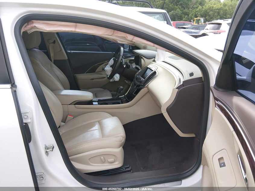 2015 Buick Lacrosse VIN 1G4GD5G3XFF229433 IAAI salvage auction — FRONT END, Salvage Title, sold $525 on 2026-08-26 (photo 5)