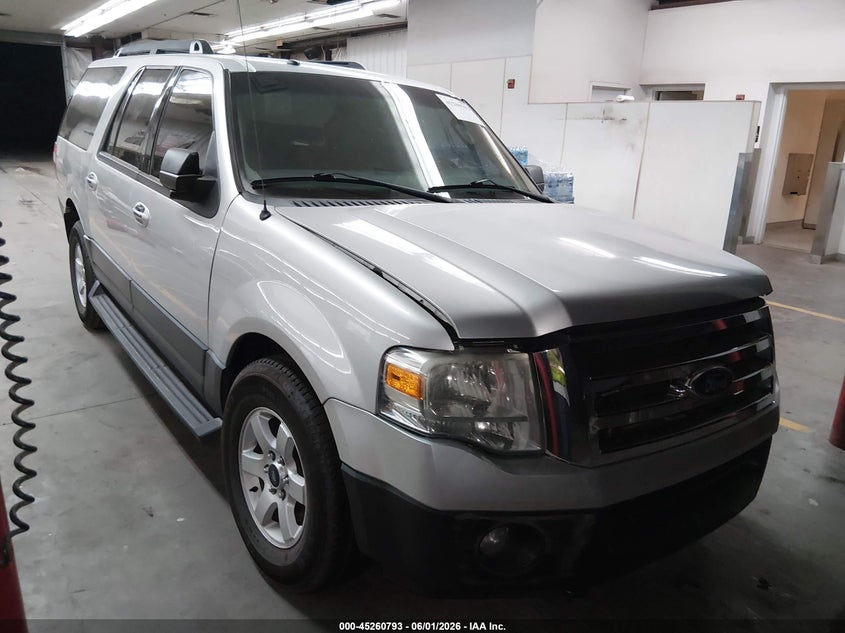 2014 Ford Expedition VIN 1FMJK1G52EEF59660 IAAI salvage auction — LEFT FRONT, Salvage Title, sold $875 on 2026-08-02 (photo 1)