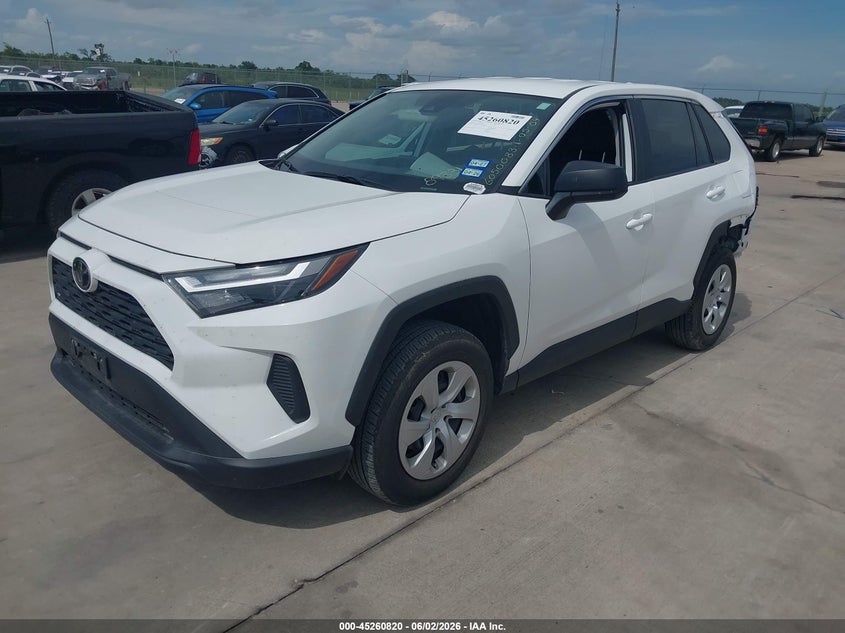 2024 Toyota Rav 4 VIN 2T3H1RFV0RC278933 IAAI salvage auction — REAR END, Salvage Title, sold $10,200 on 2026-07-24 (photo 2)