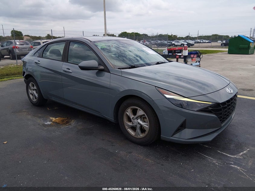 2022 Hyundai Elantra VIN KMHLL4AG8NU350530 IAAI salvage auction — REAR END, Salvage Title, sold $4,050 on 2026-07-09 (photo 1)