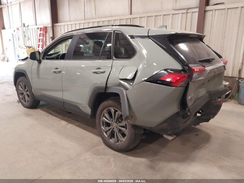 2023 Toyota Rav 4 VIN JTMB6RFV0PD110581 IAAI salvage auction — FRONT & REAR, Salvage Title, sold $9,600 on 2026-07-16 (photo 3)
