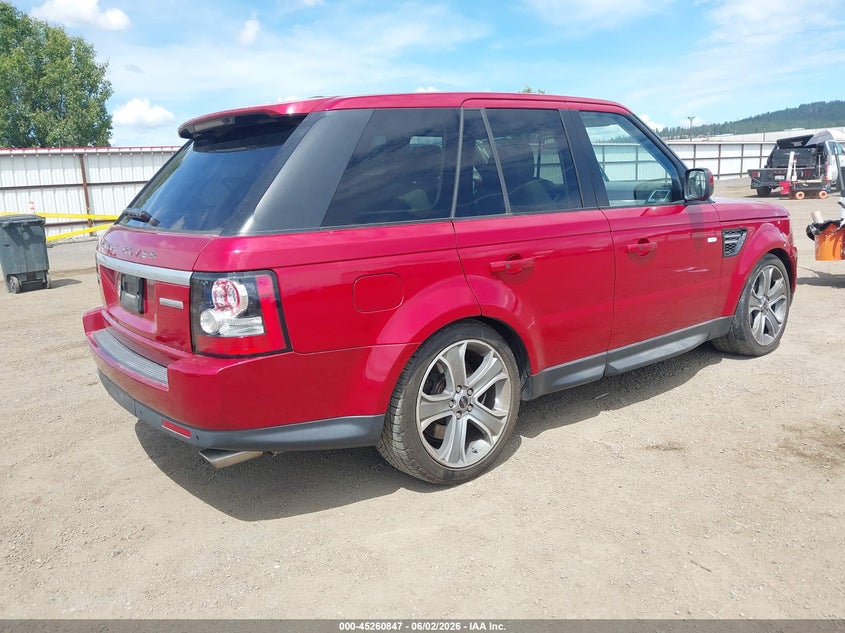 2012 Land rover Range rover sport VIN SALSH2E45CA755211 IAAI salvage auction — UNDERCARRIAGE, Salvage Title, sold $675 on 2026-07-14 (photo 4)