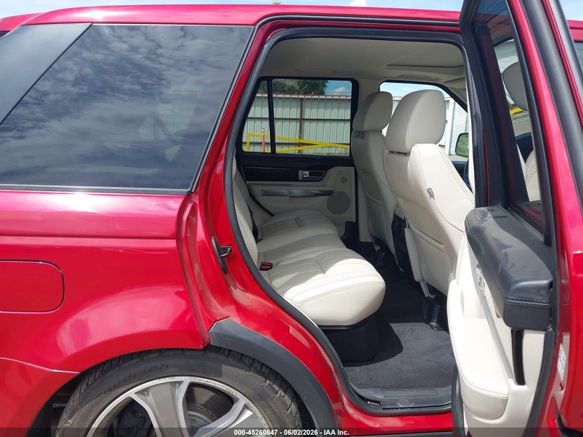 2012 Land rover Range rover sport VIN SALSH2E45CA755211 IAAI salvage auction — UNDERCARRIAGE, Salvage Title, sold $675 on 2026-07-14 (photo 8)