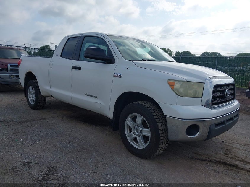 2008 Toyota Tundra VIN 5TFBV54148X045777 IAAI salvage auction — HAIL, Salvage (Kansas), sold $3,650 on 2026-07-24 (photo 1)