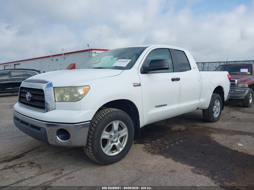 2008 Toyota Tundra VIN 5TFBV54148X045777 IAAI salvage auction — HAIL, Salvage (Kansas), sold $3,650 on 2026-07-24 (photo 2)