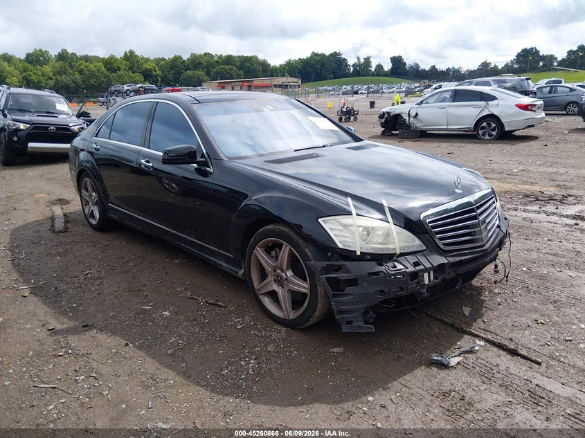 2011 Mercedes-benz S-klasse VIN WDDNG7BB6BA407266 IAAI salvage auction — FRONT END, Salvage (Tennessee), sold $1,250 on 2026-07-08 (photo 1)