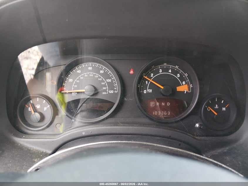 2016 Jeep Liberty (patriot) VIN 1C4NJPBA6GD553109 IAAI salvage auction — REAR END, Salvage Title, sold $175 on 2026-07-09 (photo 7)