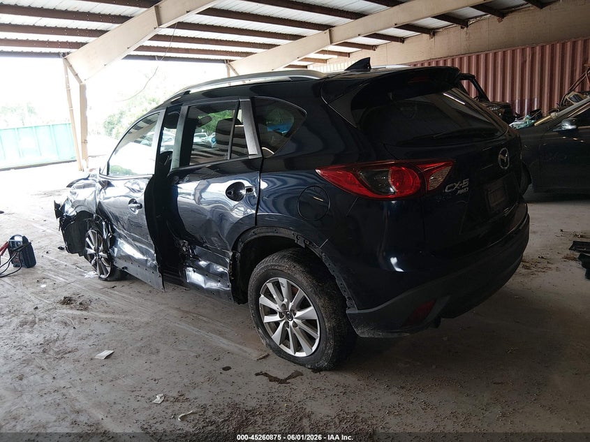 2016 Mazda Cx-5 VIN JM3KE4CY1G0608842 IAAI salvage auction — LEFT SIDE, Salvage Title, sold $2,050 on 2026-07-06 (photo 3)