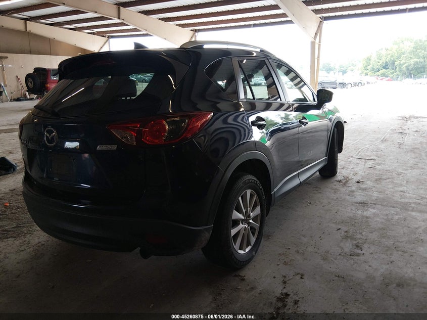 2016 Mazda Cx-5 VIN JM3KE4CY1G0608842 IAAI salvage auction — LEFT SIDE, Salvage Title, sold $2,050 on 2026-07-06 (photo 4)