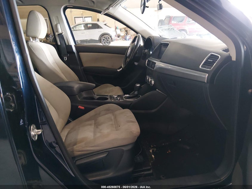 2016 Mazda Cx-5 VIN JM3KE4CY1G0608842 IAAI salvage auction — LEFT SIDE, Salvage Title, sold $2,050 on 2026-07-06 (photo 5)