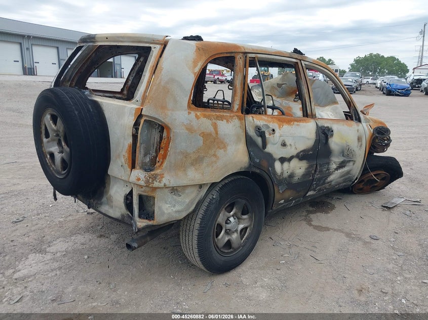 2003 Toyota Rav4 VIN JTEGH20V330110510 IAAI salvage auction — ENGINE BURN, Clear (Indiana), sold $275 on 2026-07-08 (photo 4)