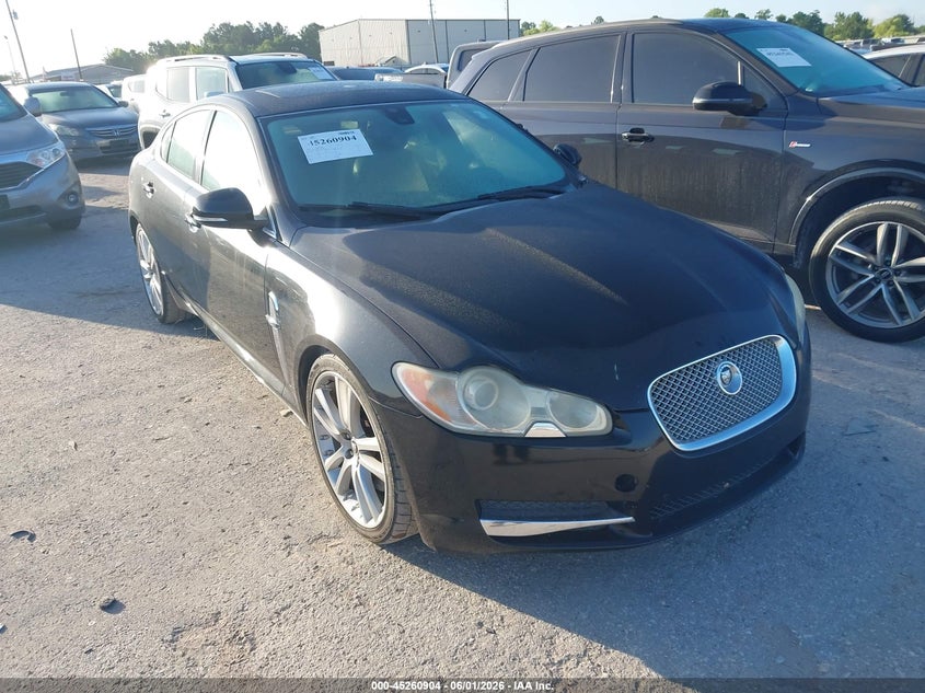 2010 Jaguar Xf VIN SAJWA0GB3ALR49817 IAAI salvage auction — MECHANICAL, Original (Texas), sold $900 on 2026-07-08 (photo 1)