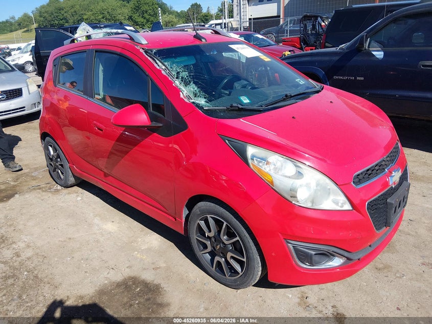 2013 Chevrolet Spark VIN KL8CF6S90DC565033 IAAI salvage auction — FRONT END, Salvage (West Virginia), sold $175 on 2026-07-08 (photo 1)