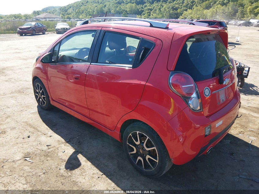 2013 Chevrolet Spark VIN KL8CF6S90DC565033 IAAI salvage auction — FRONT END, Salvage (West Virginia), sold $175 on 2026-07-08 (photo 3)