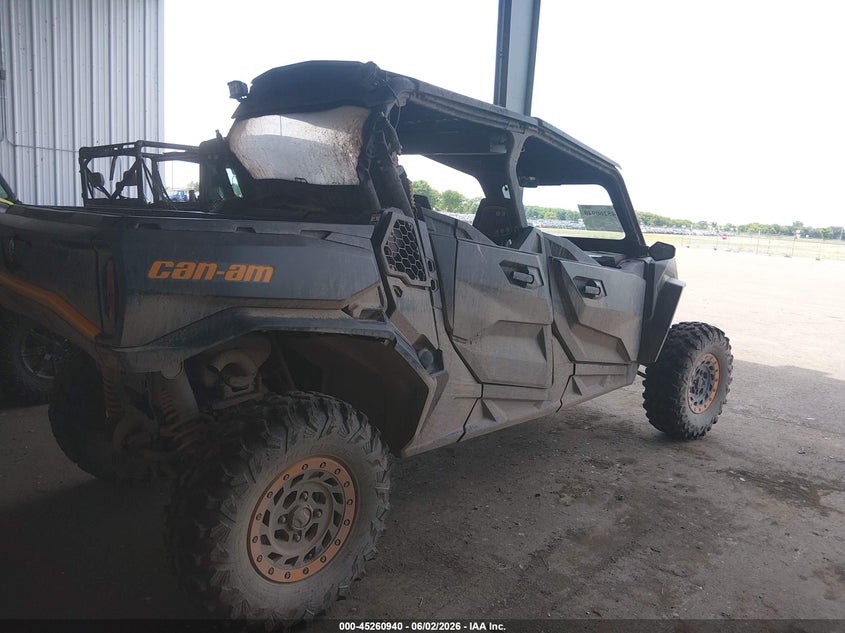 2025 Can-am/ brp Commander VIN 3JBACAX47SE001668 IAAI salvage auction — ROLLOVER, Reg Card (Minnesota), sold $8,000 on 2026-07-28 (photo 4)