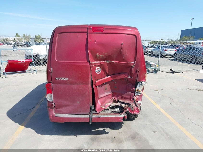 2017 Nissan Nv200 VIN 3N6CM0KN0HK705554 IAAI salvage auction — REAR END, Salvage Title, sold $900 on 2026-07-06 (photo 6)