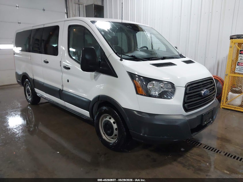 2018 Ford Transit 150 VIN 1FMZK1ZM8JKB35970 IAAI salvage auction — SIDE, SF97 (Kansas), sold $1,250 on 2026-07-09 (photo 1)