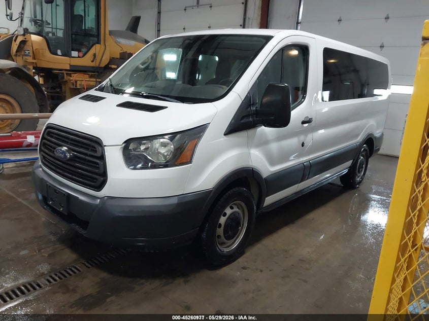 2018 Ford Transit 150 VIN 1FMZK1ZM8JKB35970 IAAI salvage auction — SIDE, SF97 (Kansas), sold $1,250 on 2026-07-09 (photo 2)