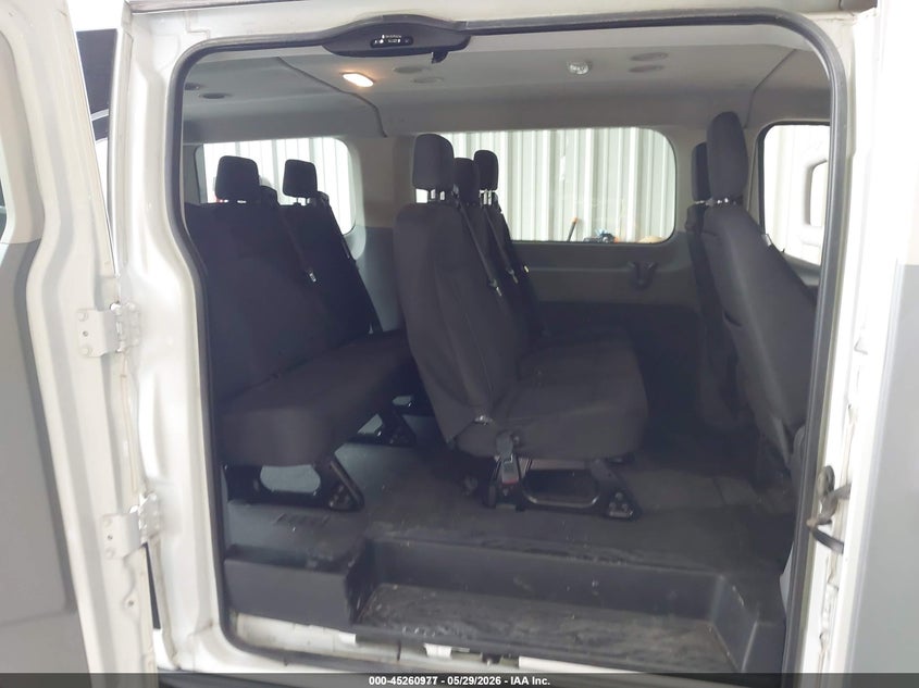 2018 Ford Transit 150 VIN 1FMZK1ZM8JKB35970 IAAI salvage auction — SIDE, SF97 (Kansas), sold $1,250 on 2026-07-09 (photo 8)