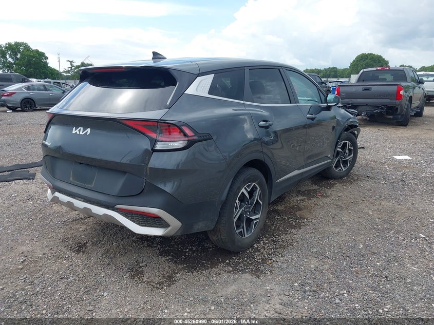 2023 Kia Sportage VIN KNDPU3AF3P7209368 IAAI salvage auction — FRONT END, Salvage Title, sold $3,450 on 2026-07-29 (photo 4)