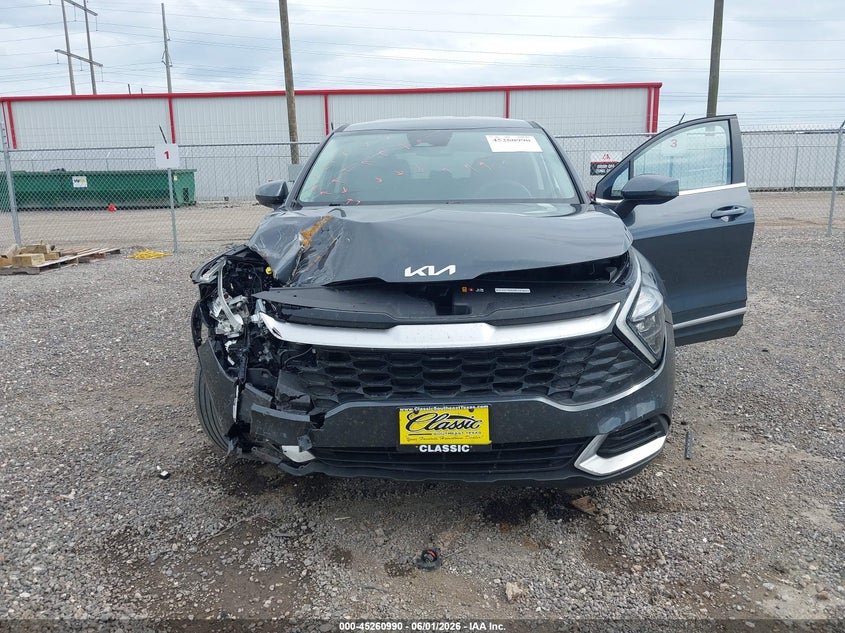 2023 Kia Sportage VIN KNDPU3AF3P7209368 IAAI salvage auction — FRONT END, Salvage Title, sold $3,450 on 2026-07-29 (photo 6)