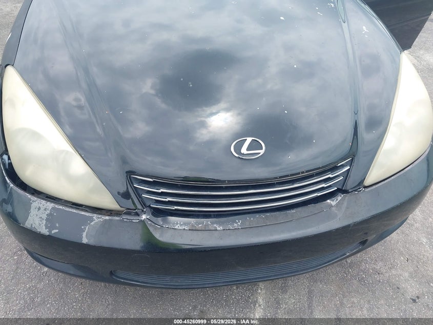 2003 Lexus ES VIN JTHBF30G630108633 IAAI salvage auction — NORMAL WEAR, Clear (Georgia), sold $450 on 2026-07-15 (photo 6)