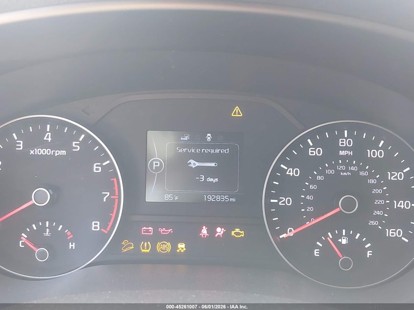 2017 Kia Sportage VIN KNDPM3AC8H7213262 IAAI salvage auction — LEFT SIDE, Salvage Title, sold $1,400 on 2026-07-13 (photo 7)