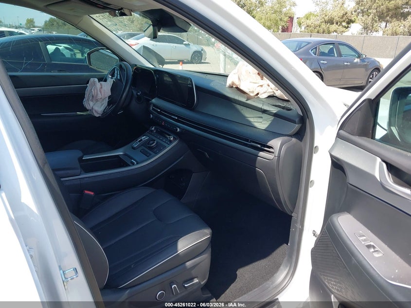 2024 Hyundai Palisade VIN KM8R34GE8RU767619 IAAI salvage auction — FRONT END, Salvage (California), sold $5,700 on 2026-07-29 (photo 5)