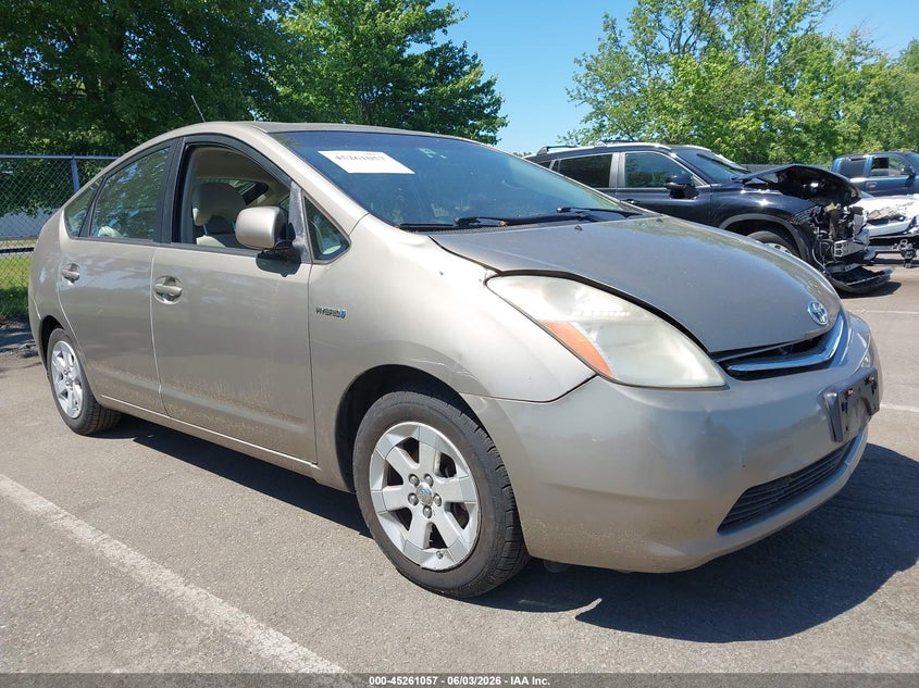 2007 Toyota Prius VIN JTDKB20U177577493 IAAI salvage auction — LEFT REAR, Clear (New Jersey), sold $550 on 2026-07-13 (photo 1)