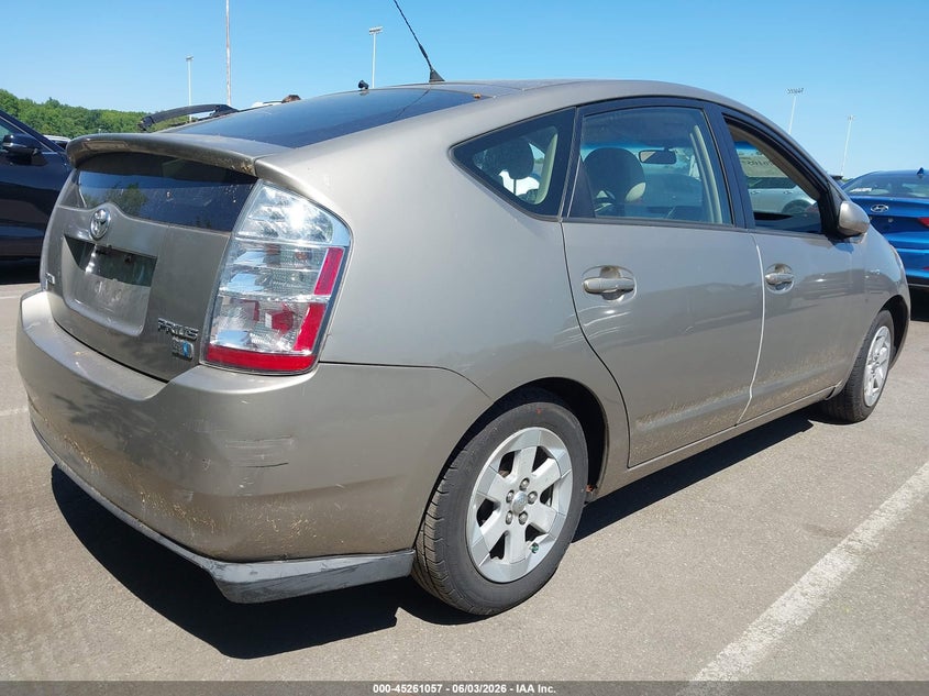 2007 Toyota Prius VIN JTDKB20U177577493 IAAI salvage auction — LEFT REAR, Clear (New Jersey), sold $550 on 2026-07-13 (photo 4)
