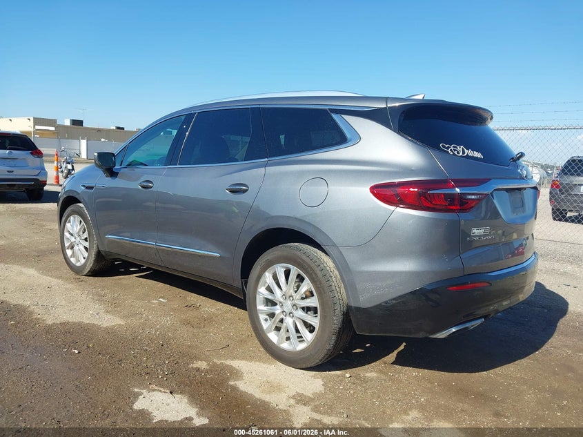 2020 Buick Enclave VIN 5GAERBKW0LJ179844 IAAI salvage auction — HAIL, Salvage (Kansas), sold $7,600 on 2026-07-31 (photo 3)