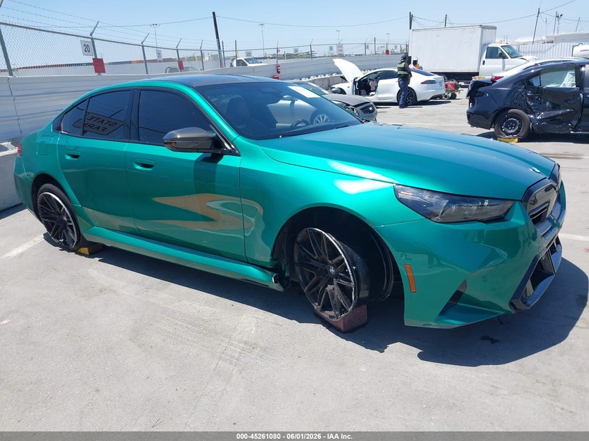 2026 BMW M5 VIN WBS83FK08TCW51768 — IAAI salvage auction photo