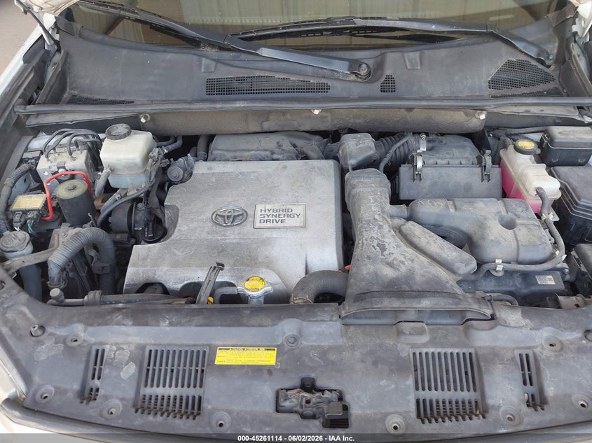 2012 Toyota Highlander VIN JTEBC3EH9C2004357 IAAI salvage auction — NORMAL WEAR, Clear (Tennessee), sold $1,050 on 2026-07-06 (photo 6)